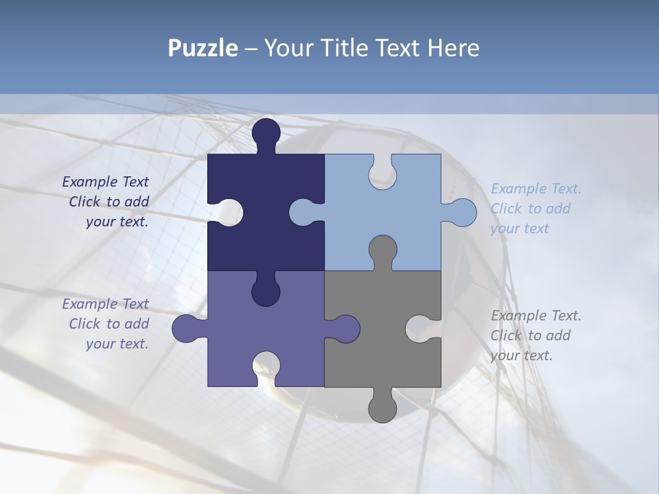 Kick Soccer Game PowerPoint Template