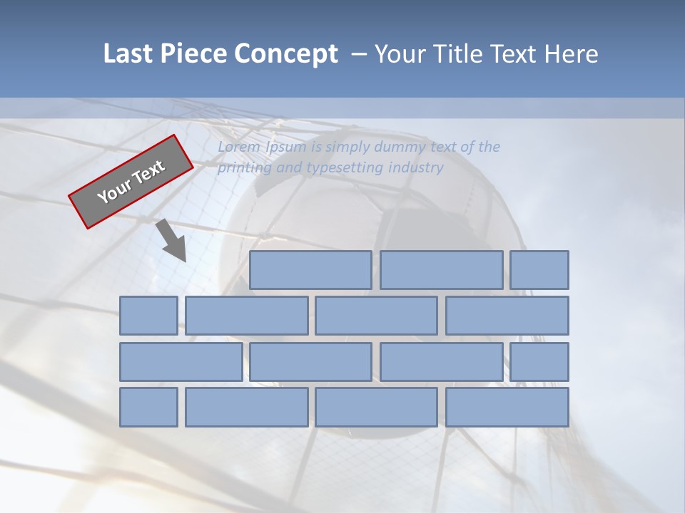 Kick Soccer Game PowerPoint Template