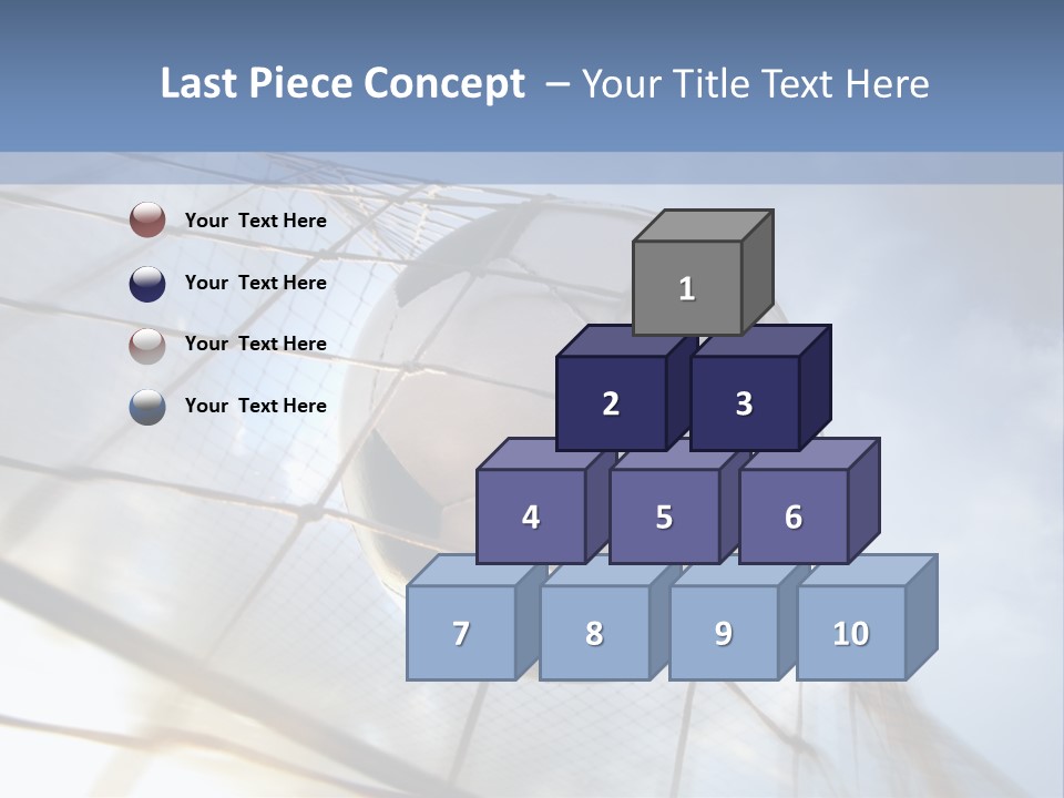 Kick Soccer Game PowerPoint Template