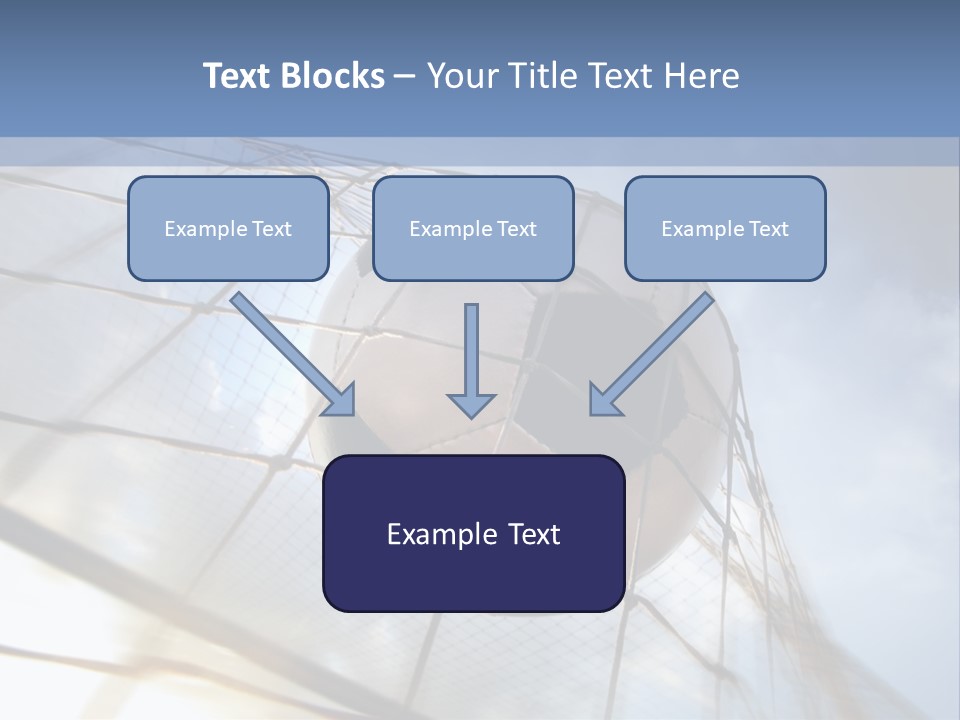 Kick Soccer Game PowerPoint Template