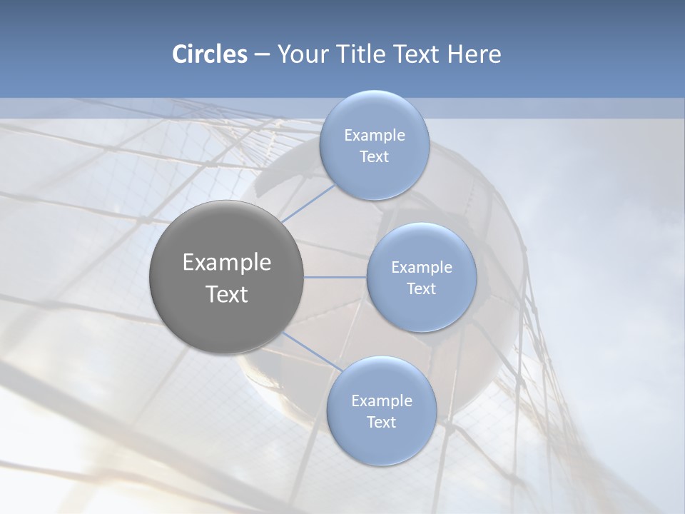 Kick Soccer Game PowerPoint Template