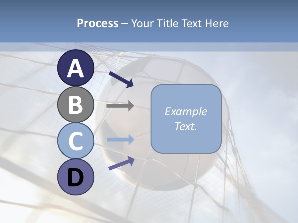Kick Soccer Game PowerPoint Template