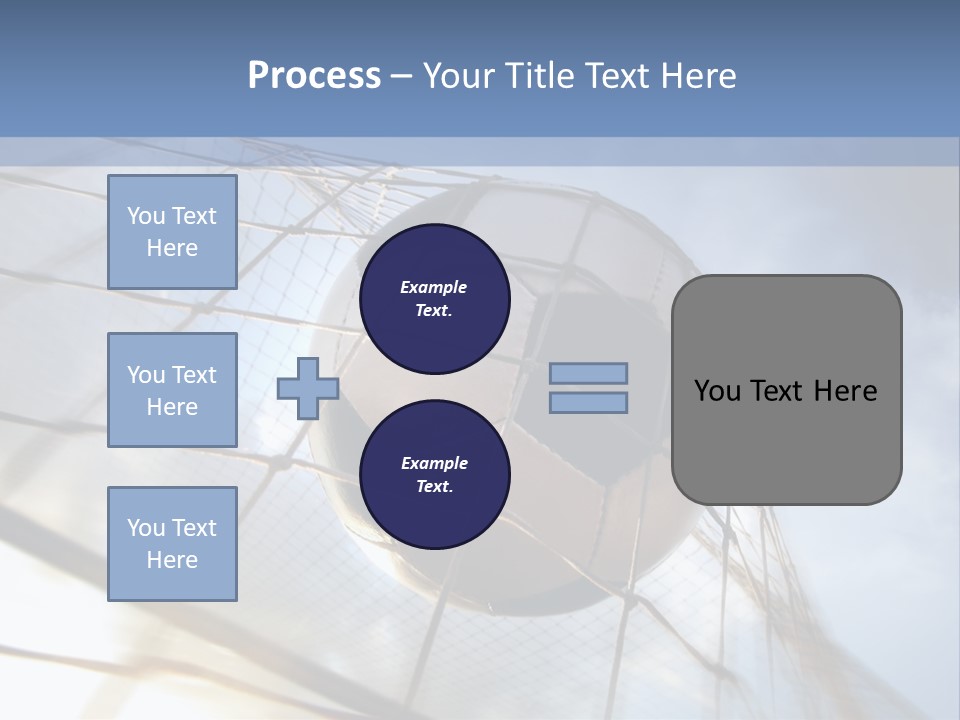 Kick Soccer Game PowerPoint Template