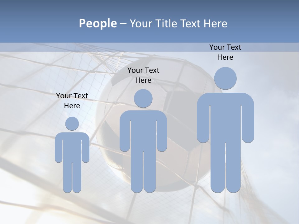 Kick Soccer Game PowerPoint Template