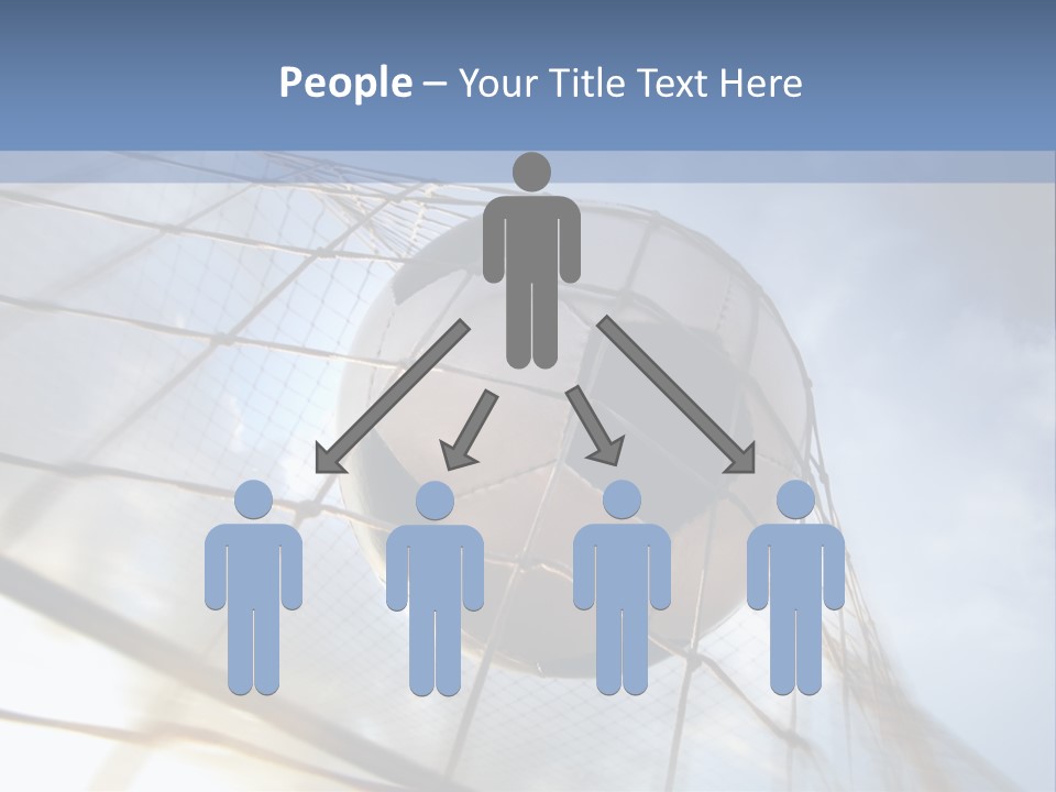 Kick Soccer Game PowerPoint Template