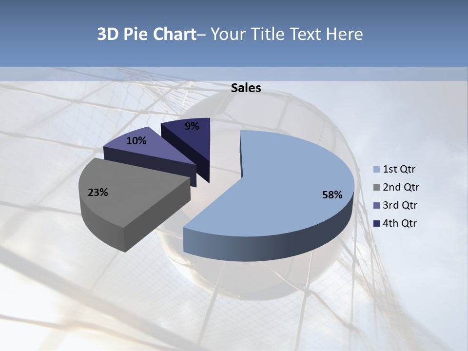 Kick Soccer Game PowerPoint Template
