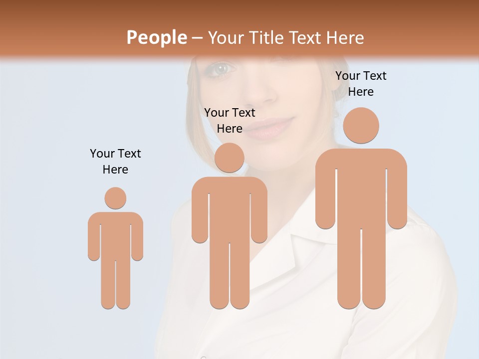 A Woman In A Chef's Hat Is Holding Out Her Hand PowerPoint Template