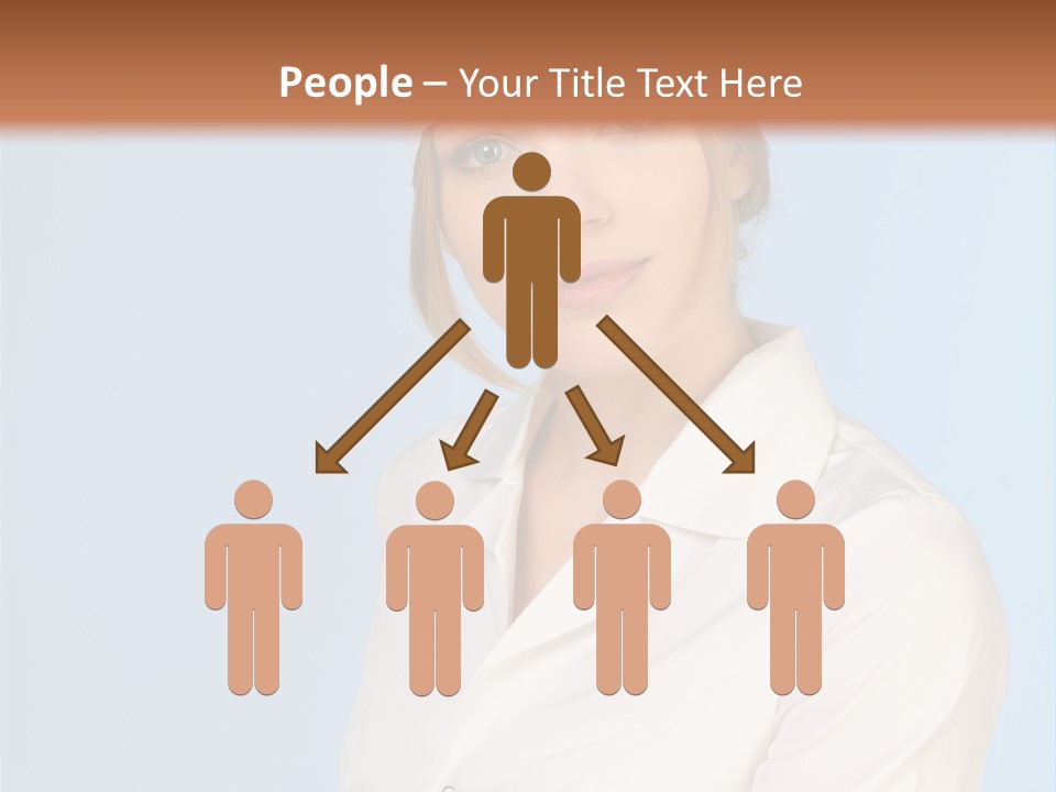 A Woman In A Chef's Hat Is Holding Out Her Hand PowerPoint Template