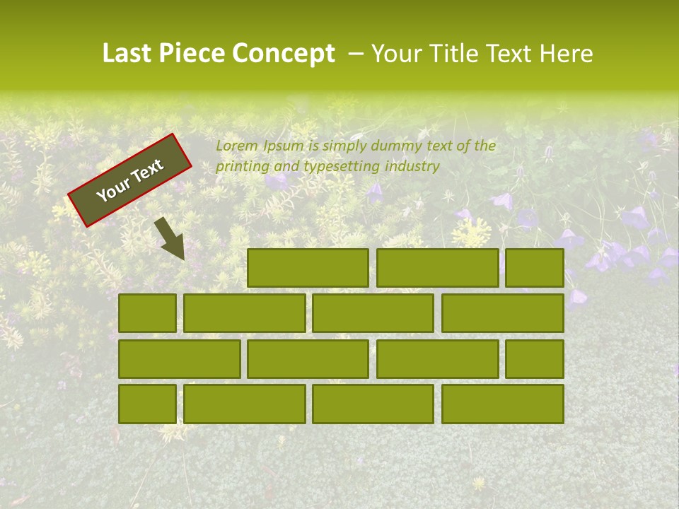 Plants Flower Together PowerPoint Template