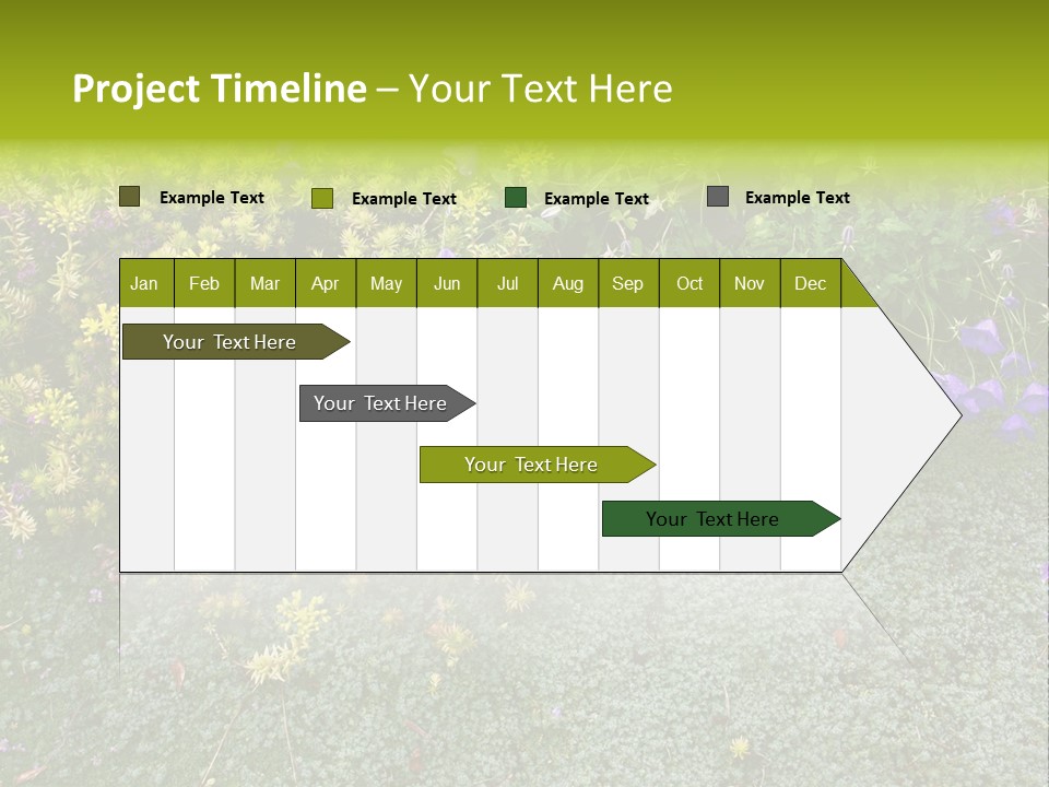 Plants Flower Together PowerPoint Template