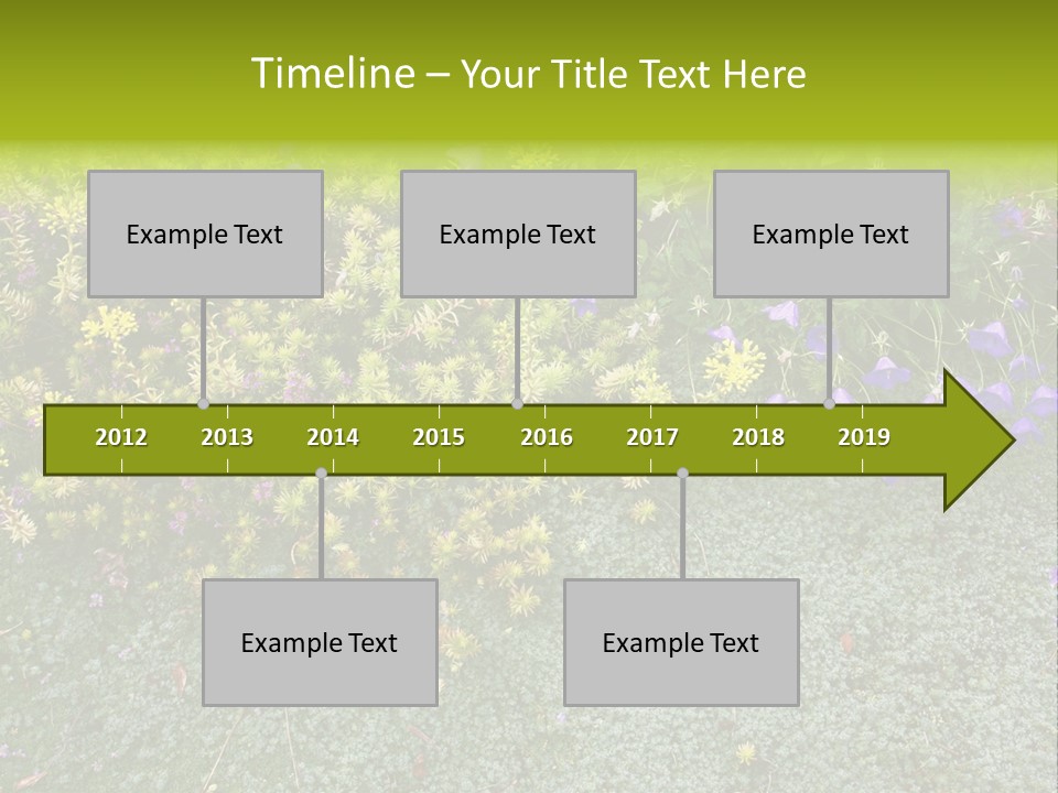 Plants Flower Together PowerPoint Template