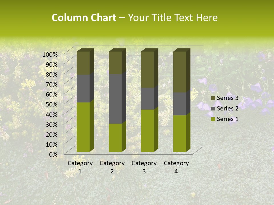 Plants Flower Together PowerPoint Template