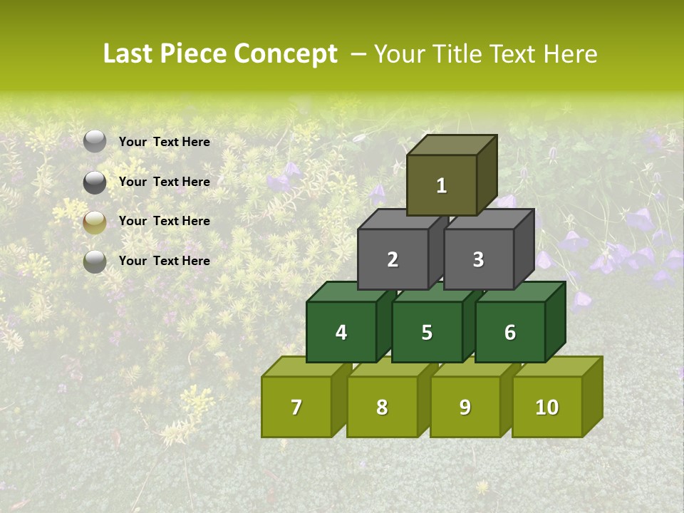 Plants Flower Together PowerPoint Template