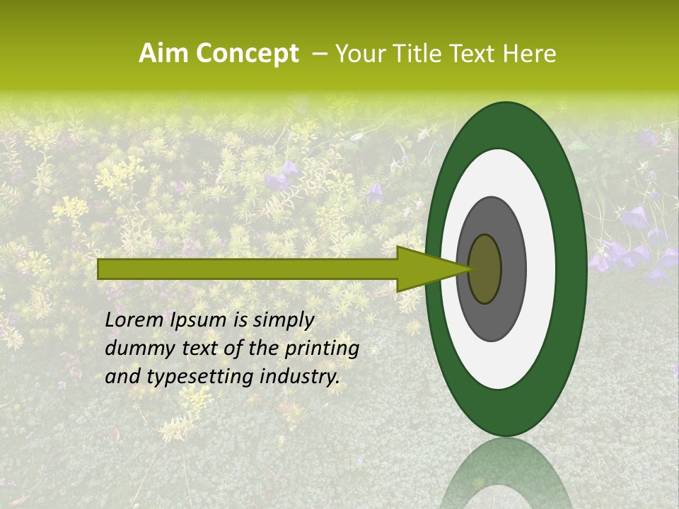 Plants Flower Together PowerPoint Template