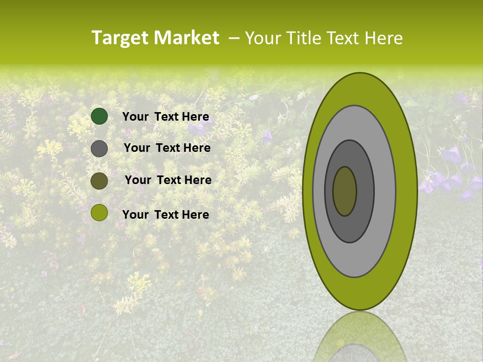 Plants Flower Together PowerPoint Template