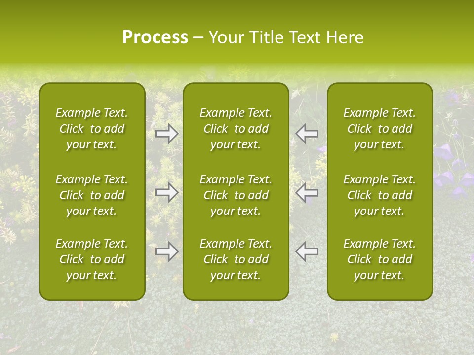 Plants Flower Together PowerPoint Template
