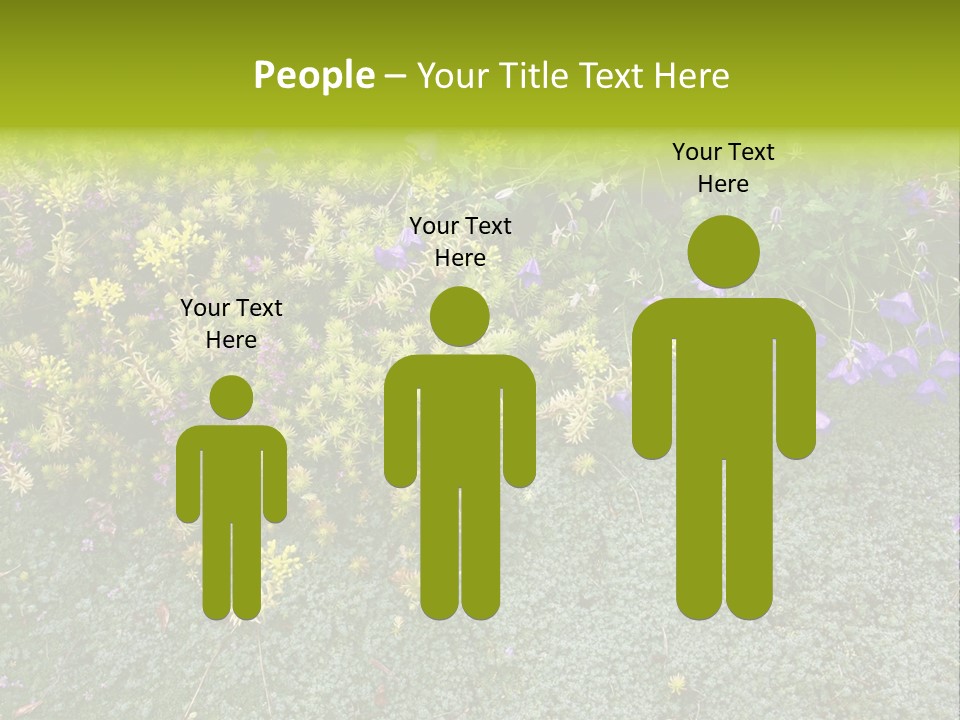 Plants Flower Together PowerPoint Template