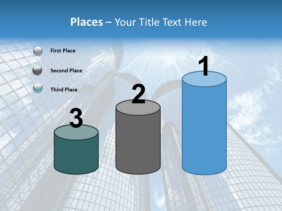 Steel Downtown Success PowerPoint Template