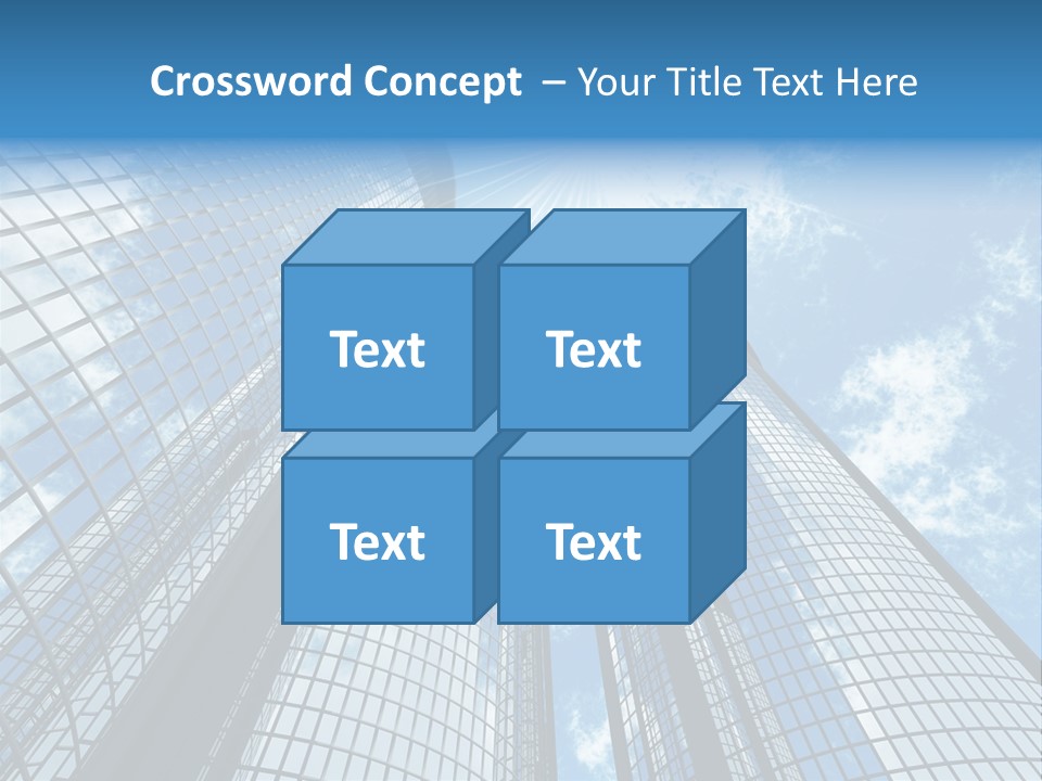 Steel Downtown Success PowerPoint Template