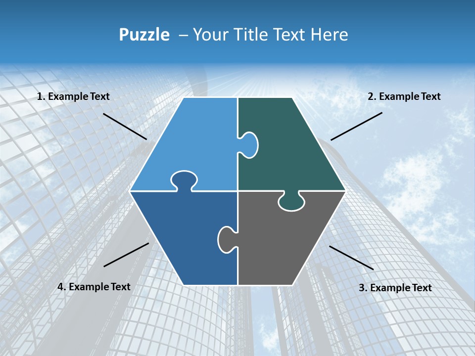 Steel Downtown Success PowerPoint Template