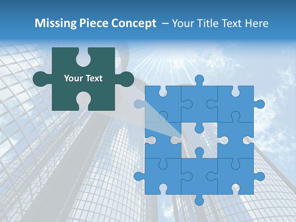 Steel Downtown Success PowerPoint Template