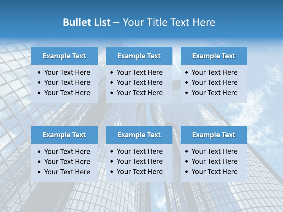 Steel Downtown Success PowerPoint Template