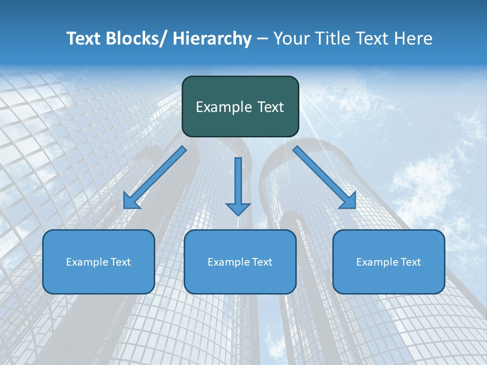 Steel Downtown Success PowerPoint Template