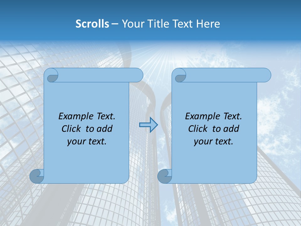 Steel Downtown Success PowerPoint Template
