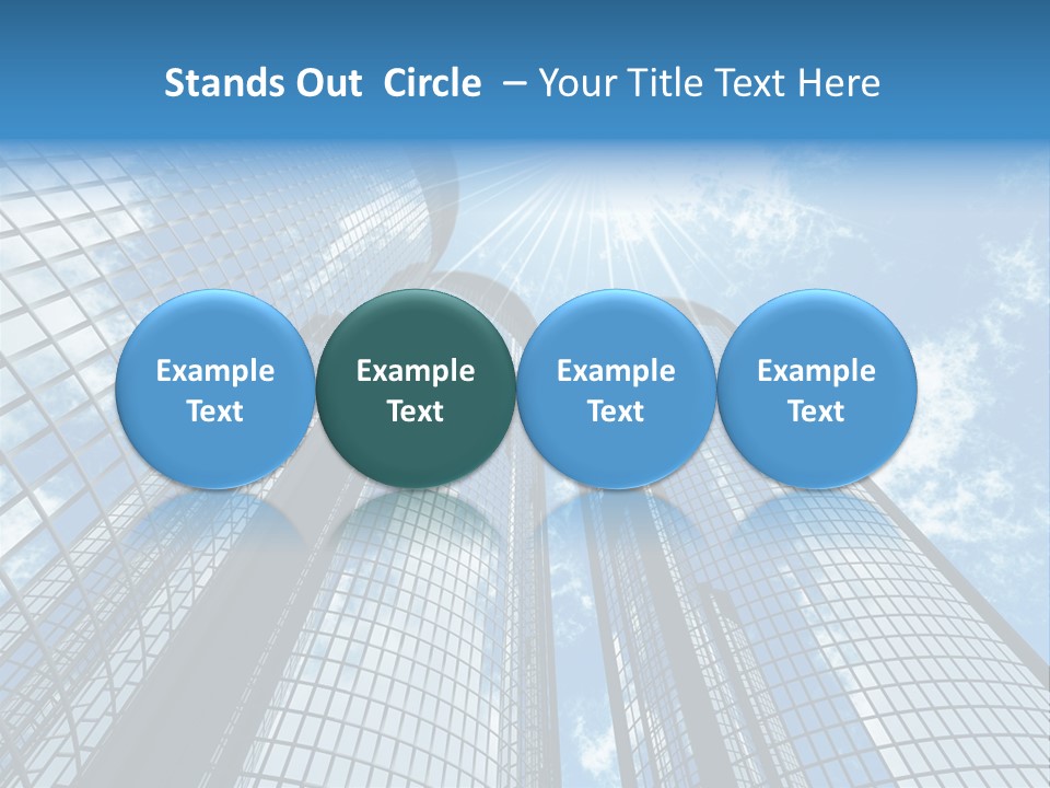 Steel Downtown Success PowerPoint Template