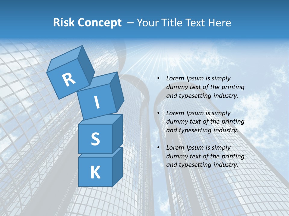 Steel Downtown Success PowerPoint Template