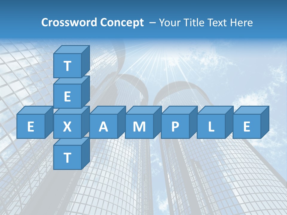 Steel Downtown Success PowerPoint Template