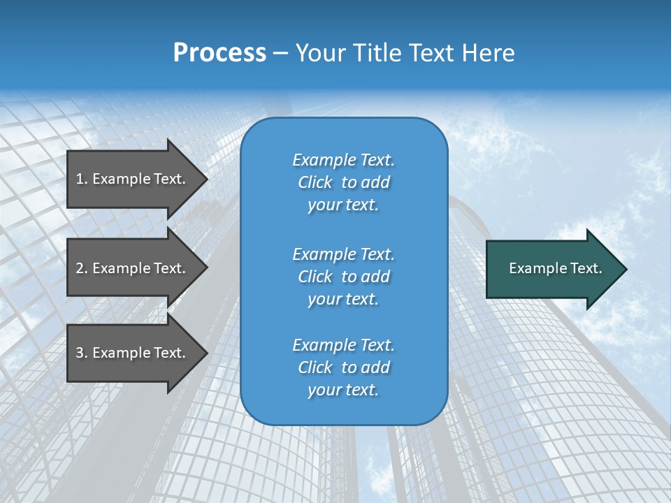 Steel Downtown Success PowerPoint Template