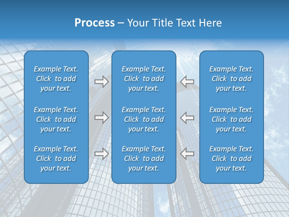 Steel Downtown Success PowerPoint Template