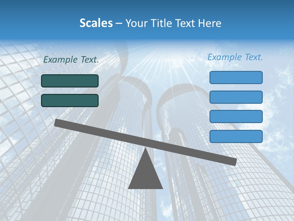 Steel Downtown Success PowerPoint Template