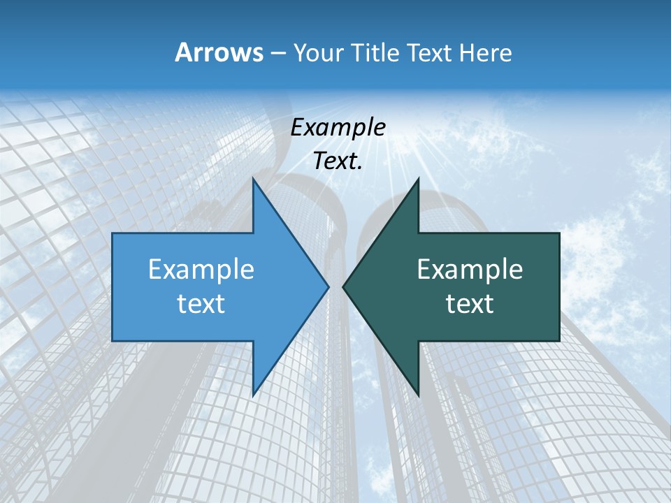 Steel Downtown Success PowerPoint Template