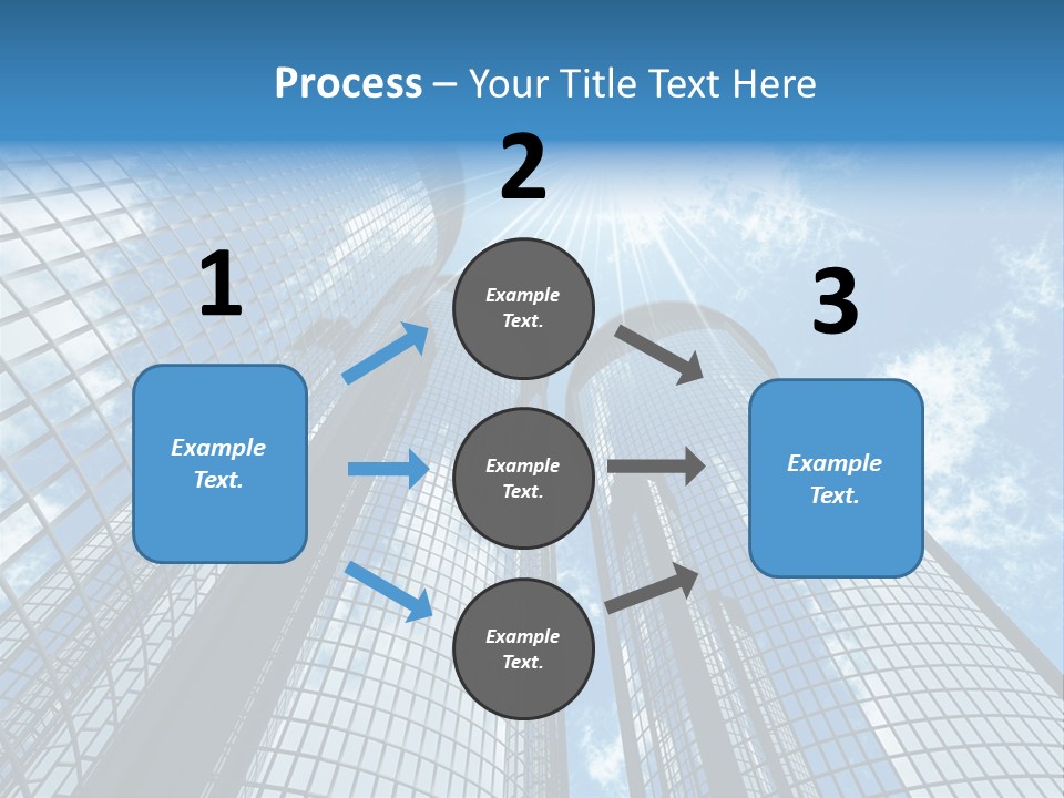 Steel Downtown Success PowerPoint Template