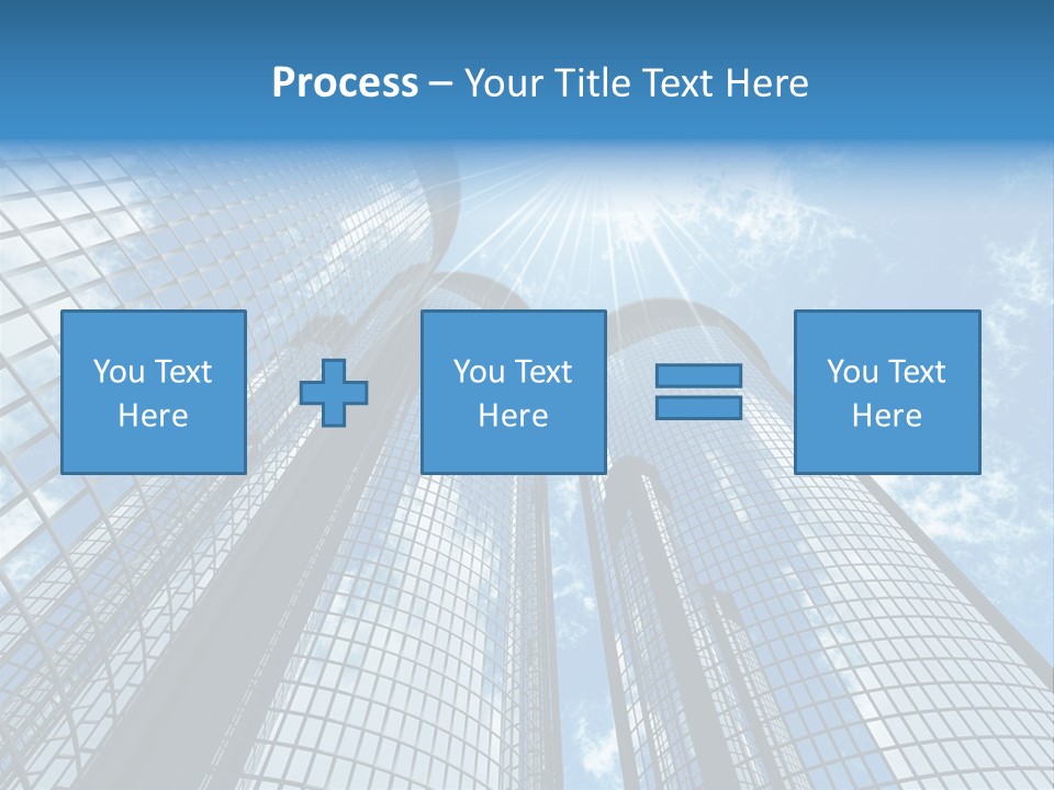 Steel Downtown Success PowerPoint Template