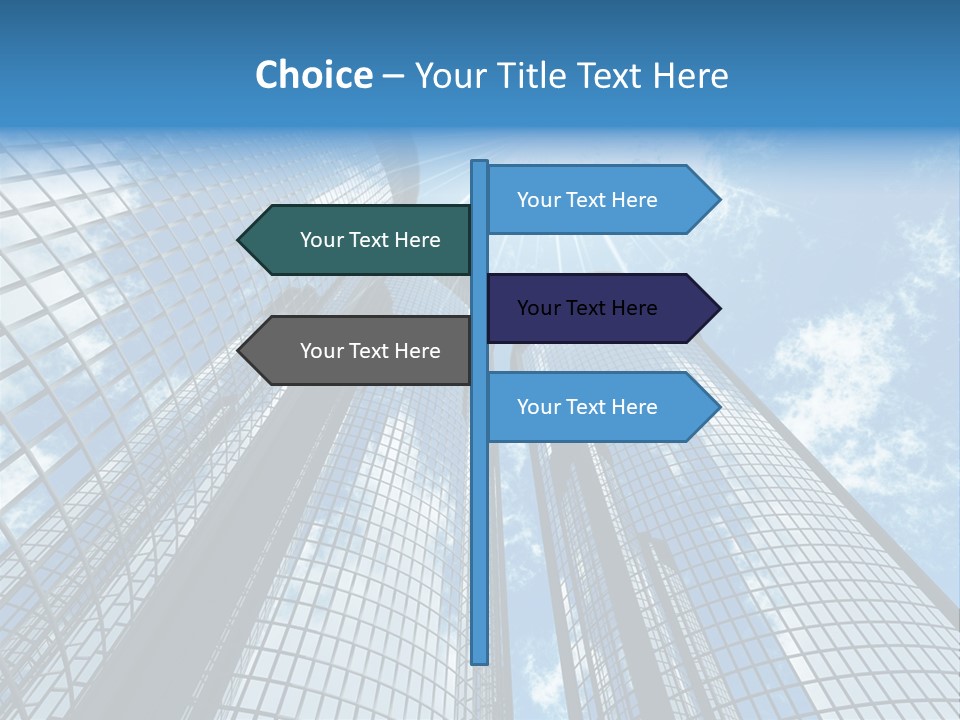 Steel Downtown Success PowerPoint Template