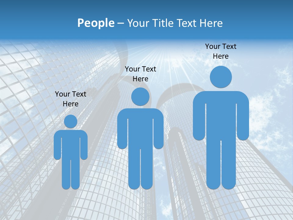 Steel Downtown Success PowerPoint Template