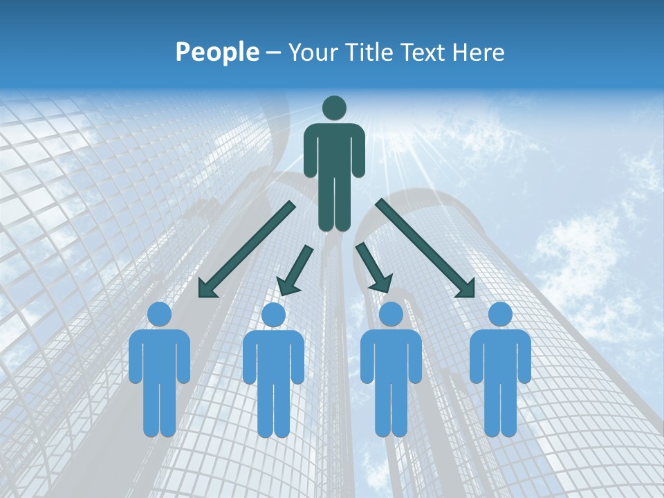 Steel Downtown Success PowerPoint Template