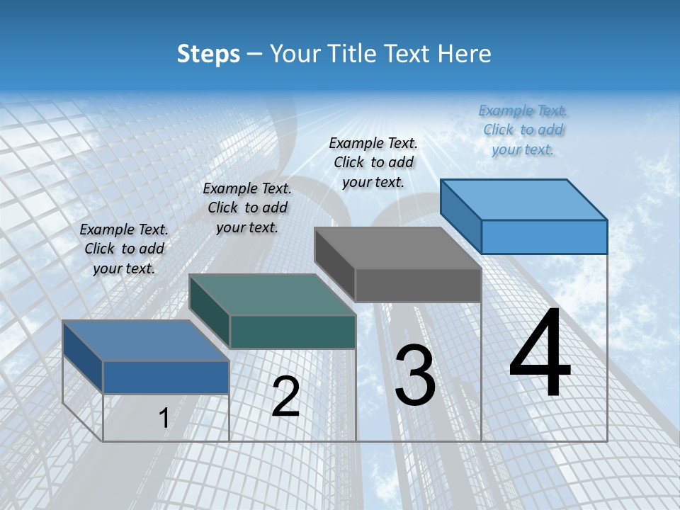 Steel Downtown Success PowerPoint Template