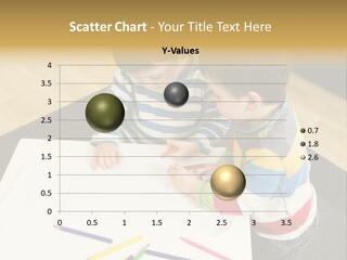 White Grip Table PowerPoint Template