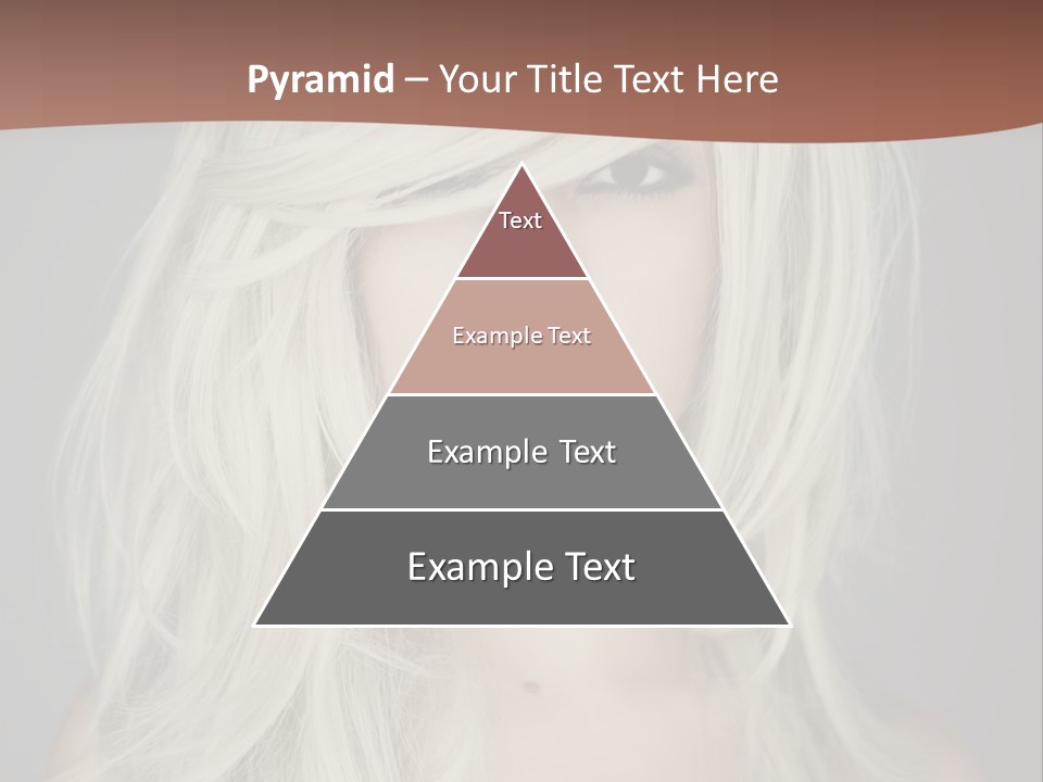 Long Female Beauty PowerPoint Template