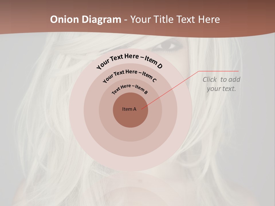 Long Female Beauty PowerPoint Template