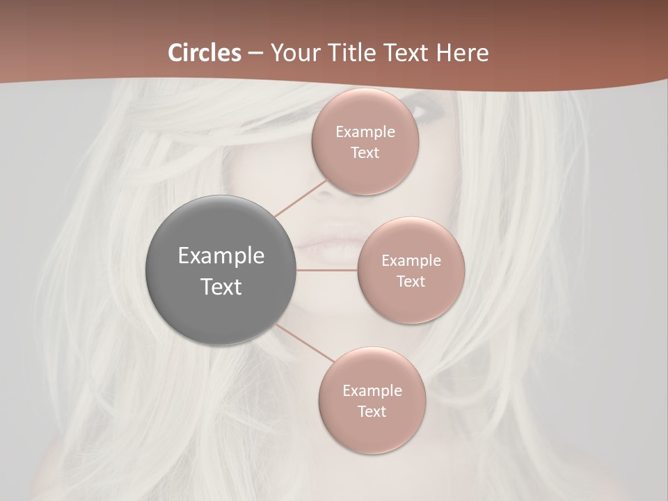 Long Female Beauty PowerPoint Template