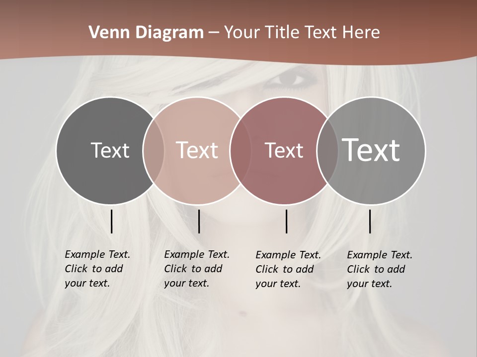 Long Female Beauty PowerPoint Template