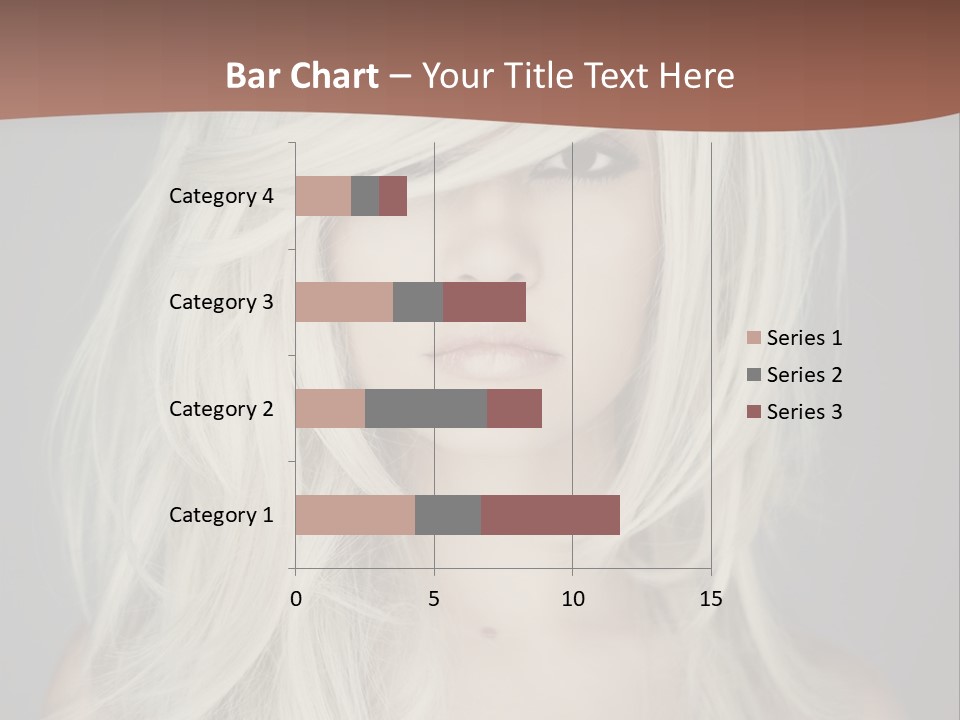 Long Female Beauty PowerPoint Template
