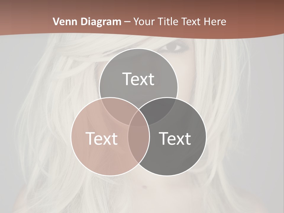 Long Female Beauty PowerPoint Template