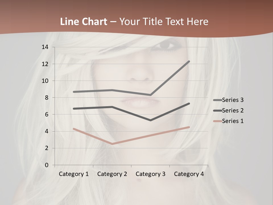 Long Female Beauty PowerPoint Template