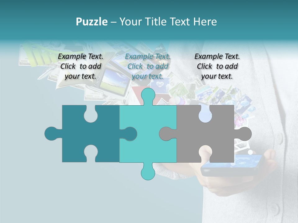 Cell Buy Online Speak PowerPoint Template